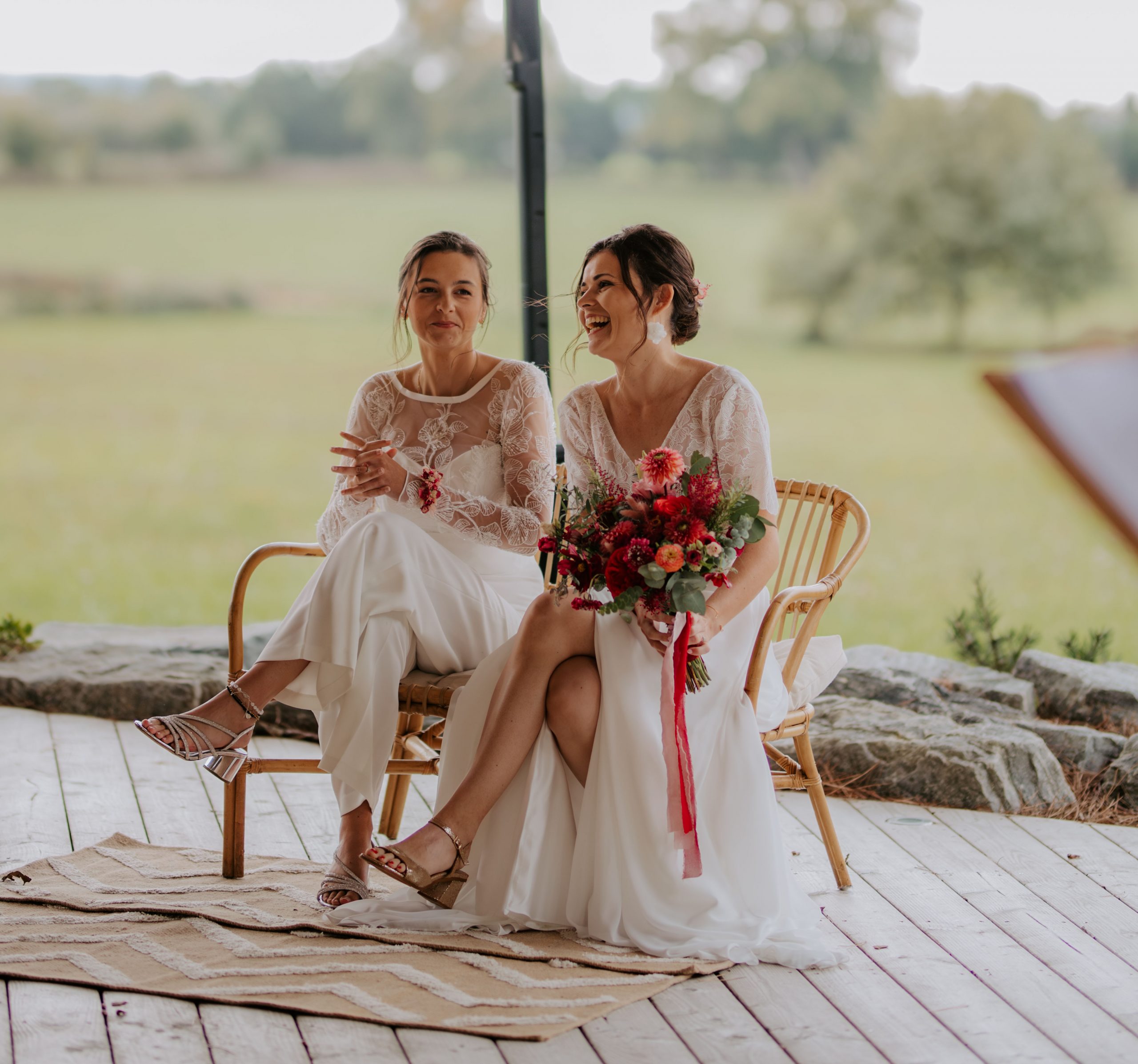 Cérémonie laïque mariage chic et coloré en Loire-Atlantique - Location de décoration - Ma Jolie Fiesta