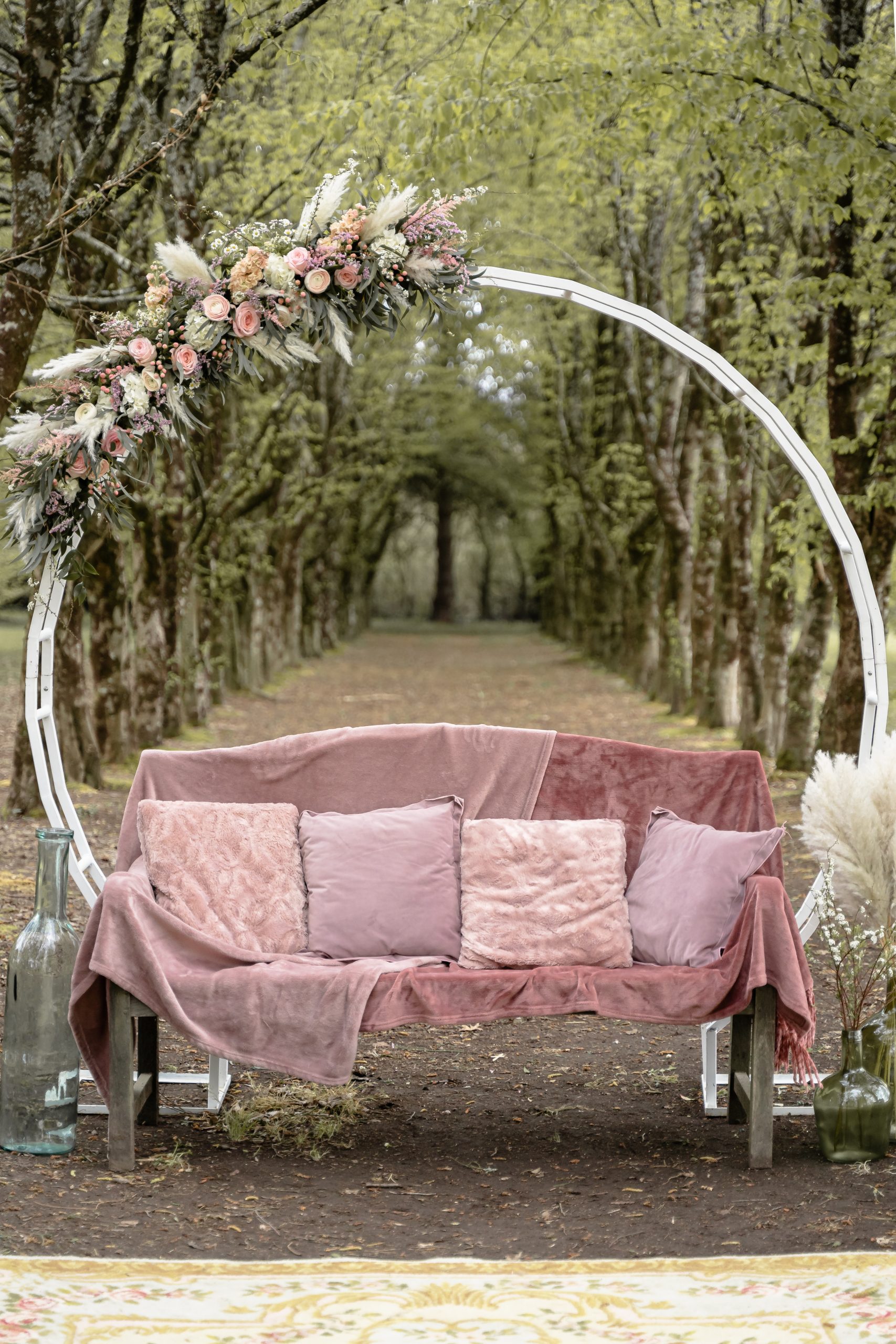 Location d'arche en métal pour mariage - Ma Jolie Fiesta