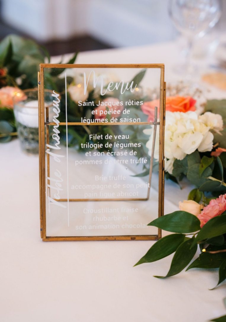 Location cadre doré pour mariage - Ma Jolie Fiesta