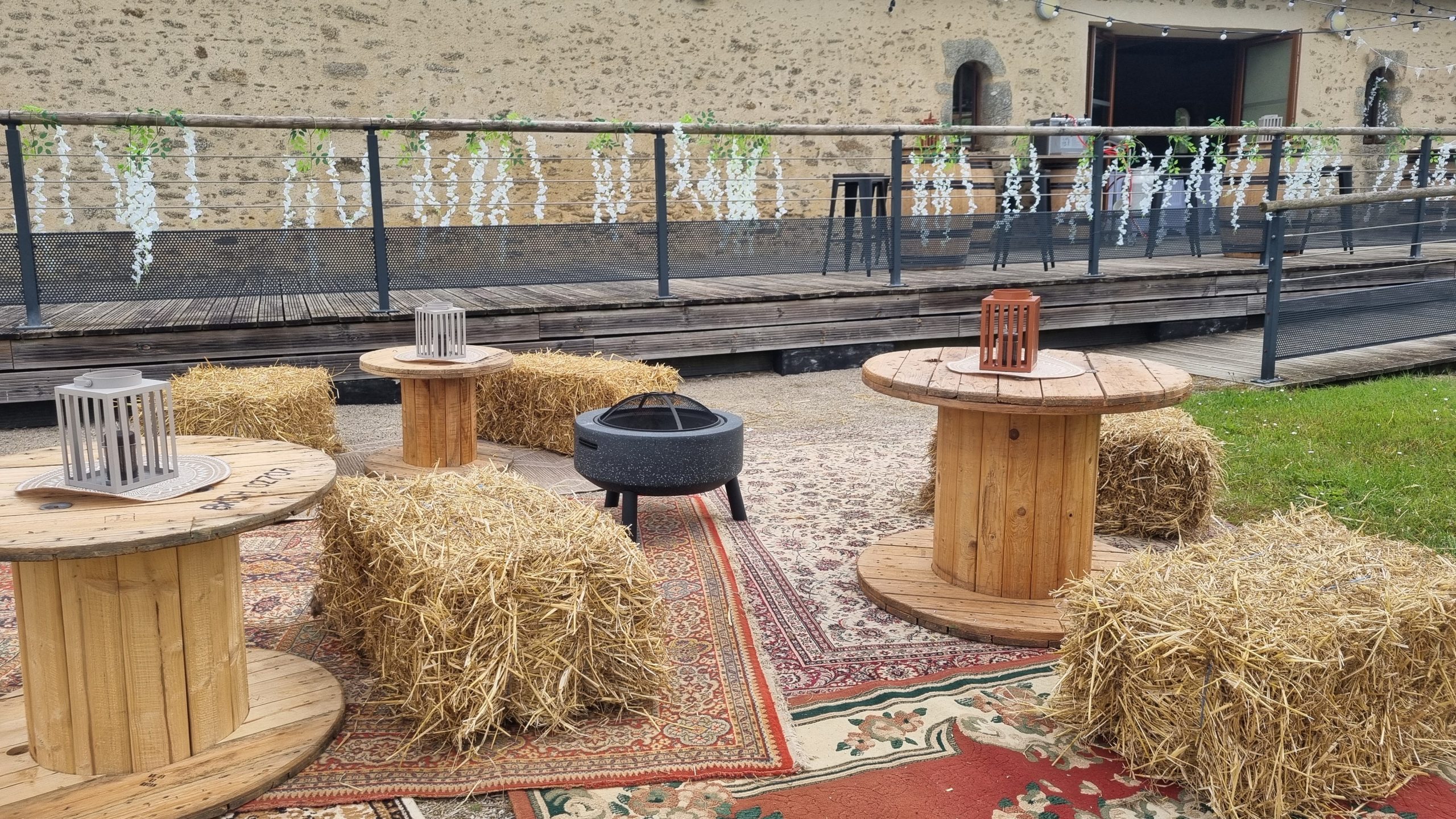 Location de tourets pour mariage - Ma Jolie Fiesta