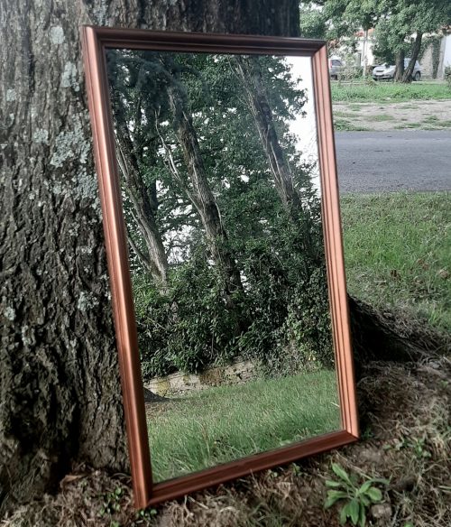 Location miroir cuivré pour mariage - Ma Jolie Fiesta