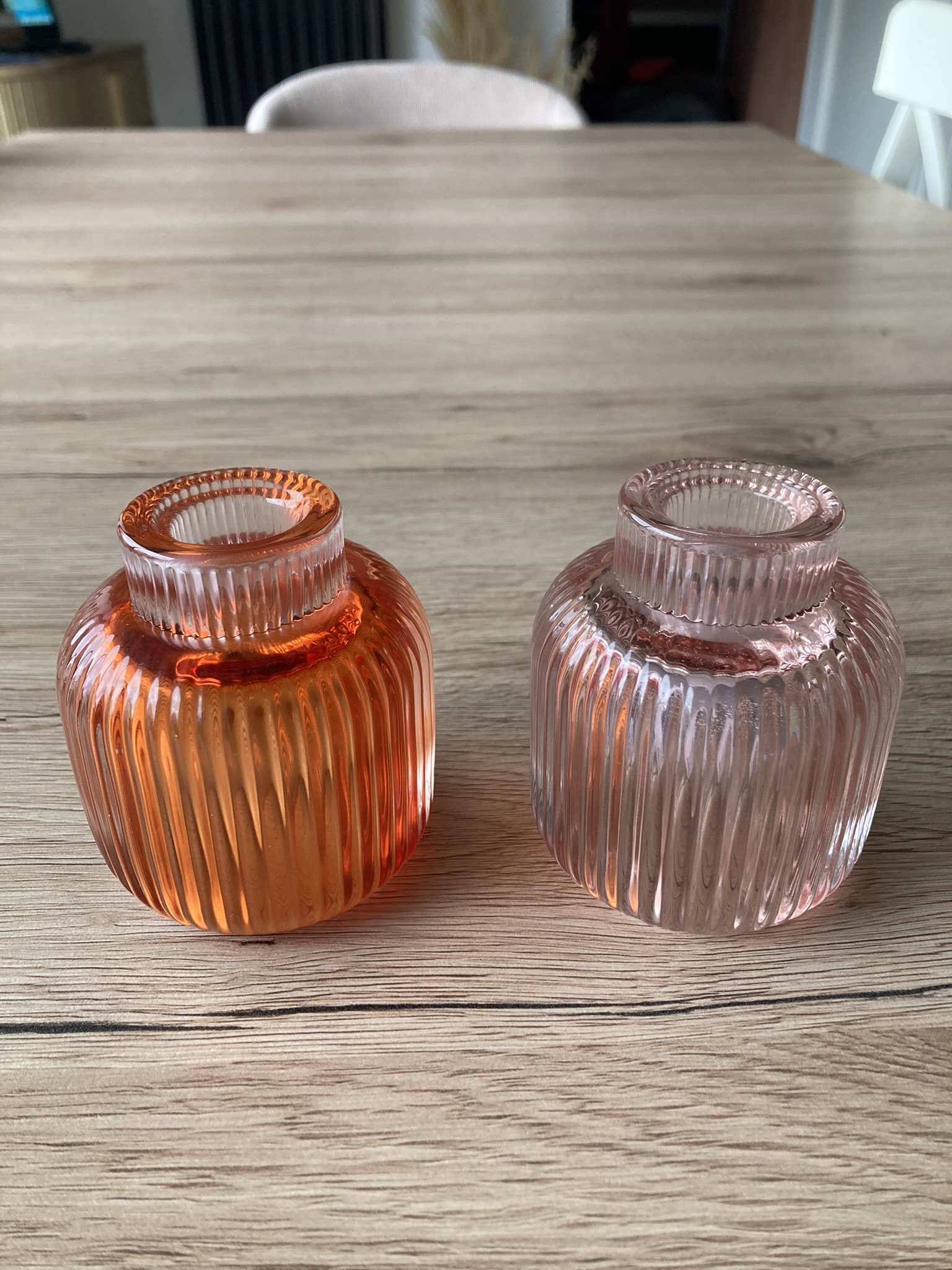 Location bougeoir photophore 2en1 rose pour mariage - Ma Jolie Fiesta