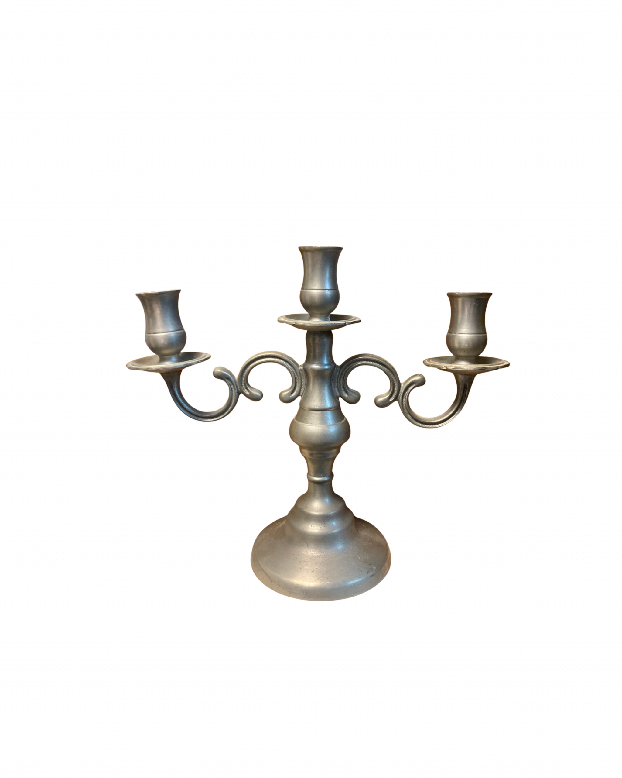 Location chandelier argent 3 branches pour mariage - Ma Jolie Fiesta