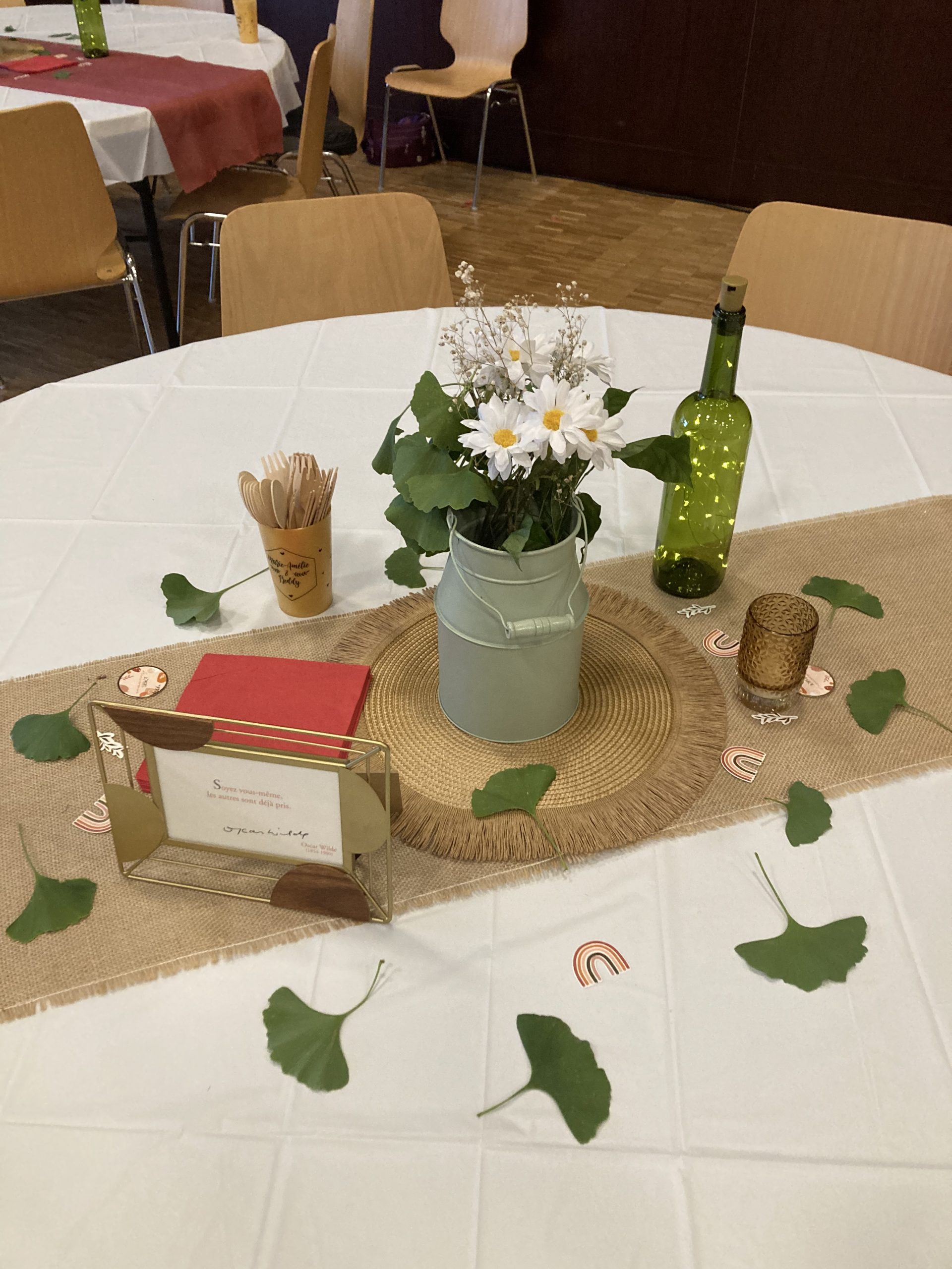 Location pot à lait vert pour mariage - Ma Jolie Fiesta