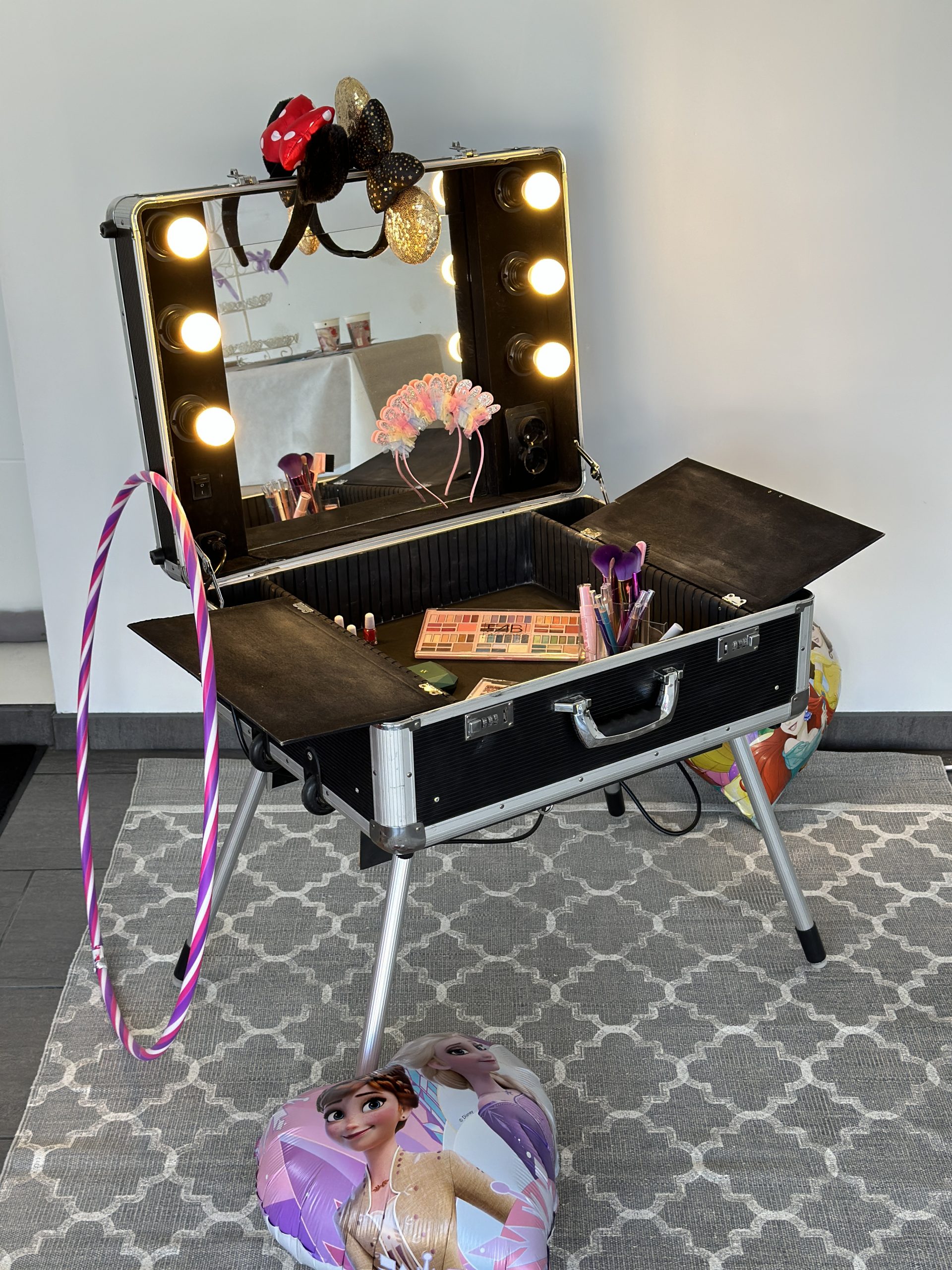 Location valise coiffeuse & make up pro pour anniversaire - Ma Jolie Fiesta