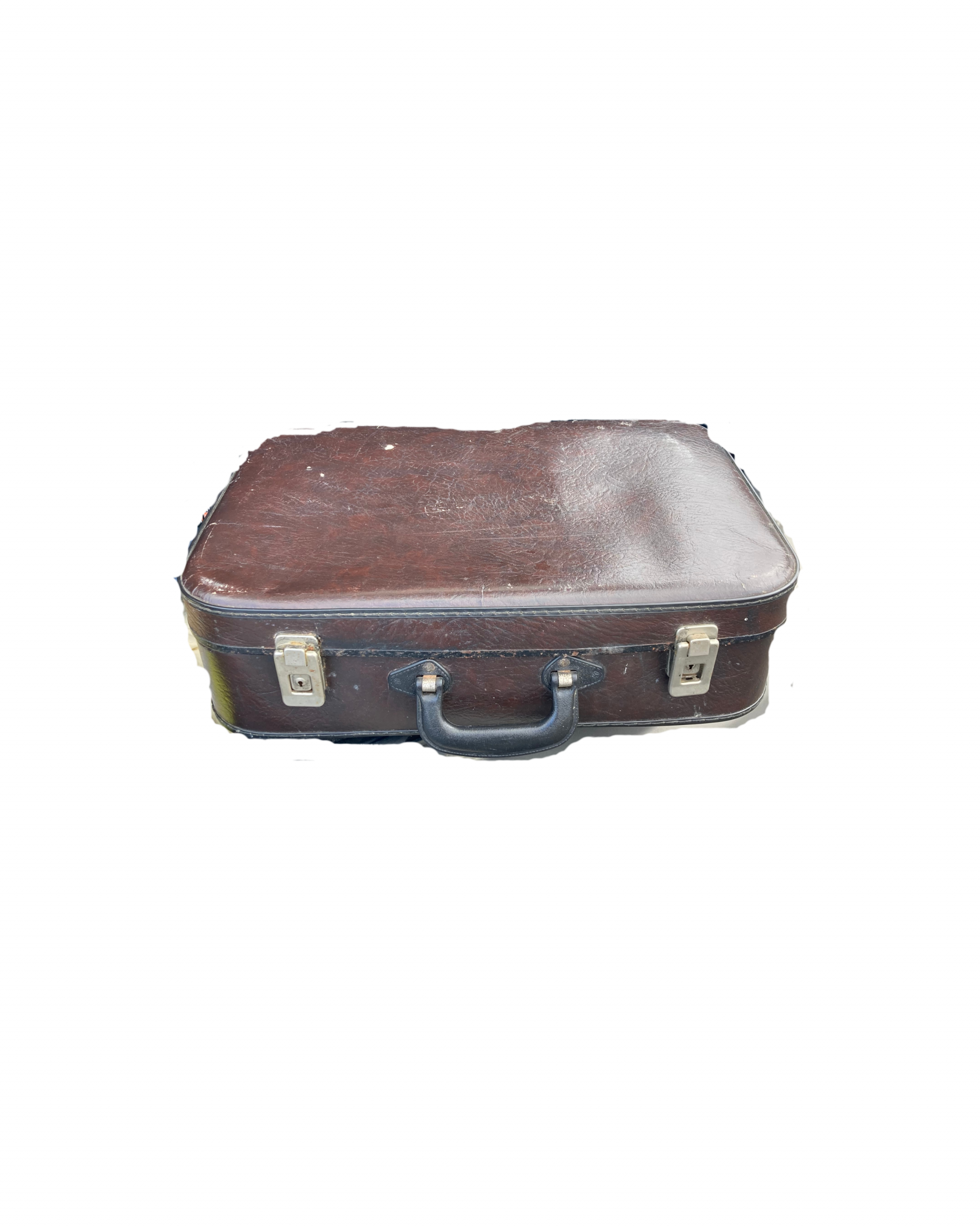 Location valise vintage marron pour mariage - Ma Jolie Fiesta