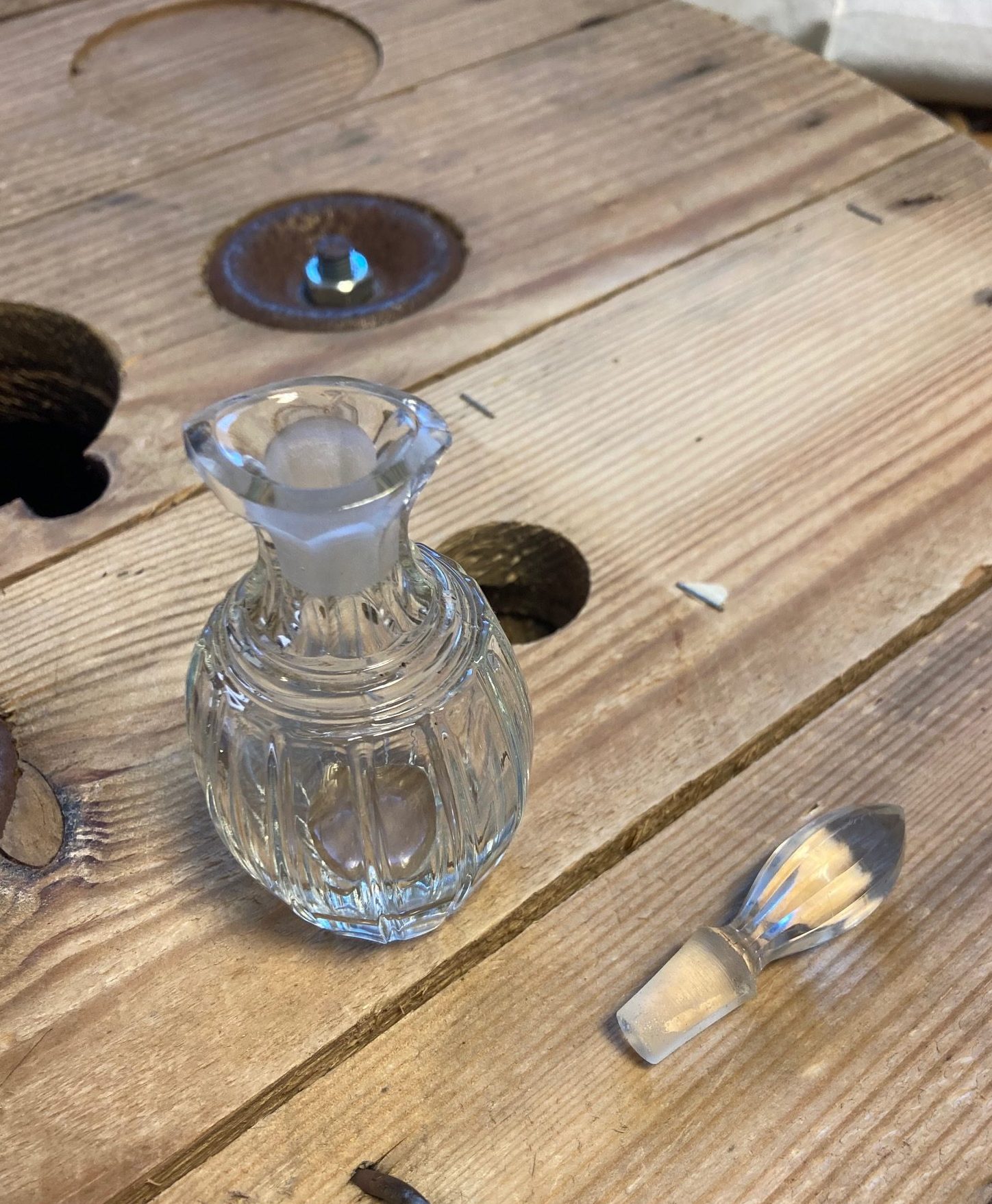 Location soliflore en verre transparent pour mariage - Ma Jolie Fiesta