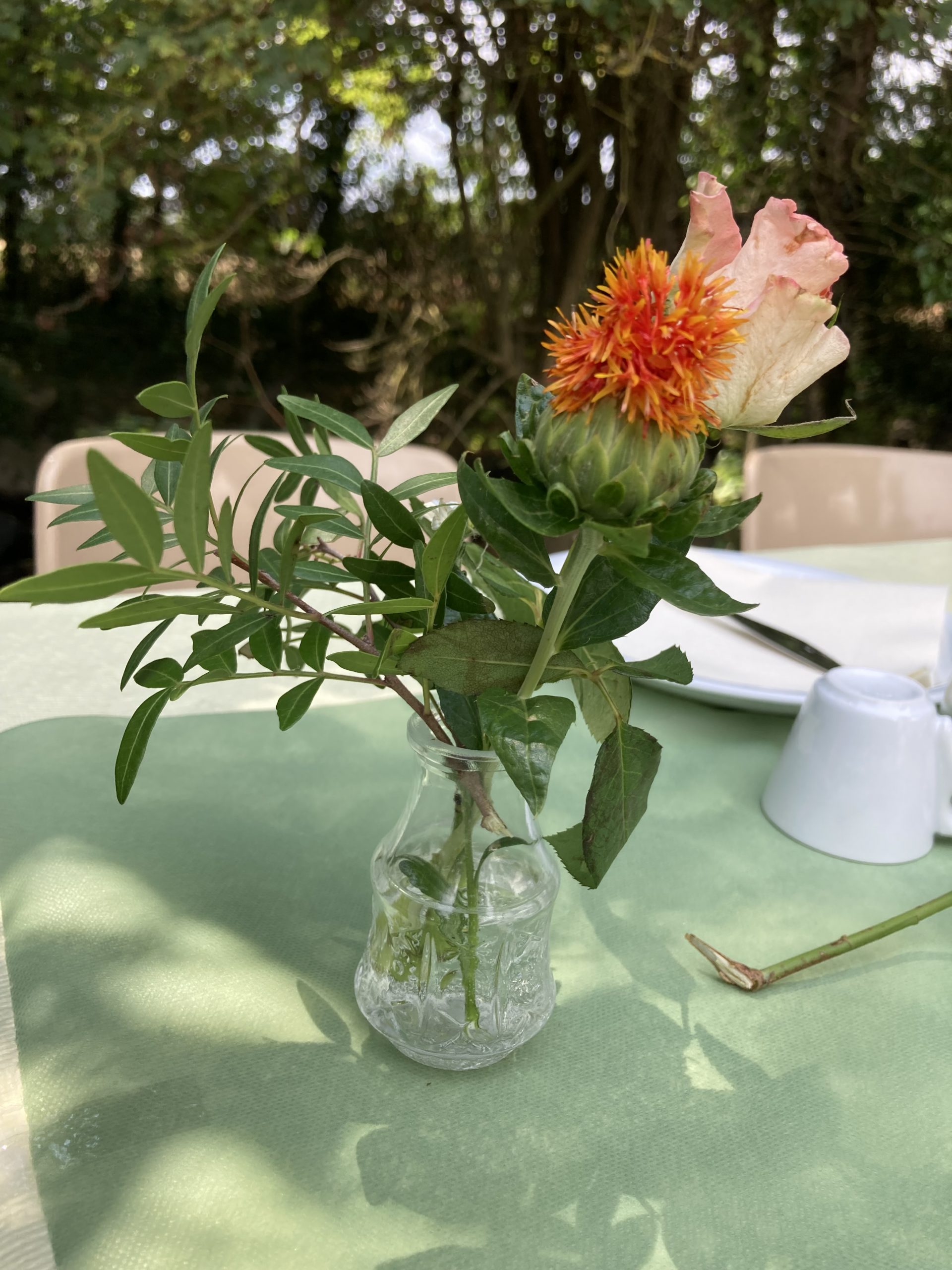 Location soliflore en verre transparent pour mariage - Ma Jolie Fiesta