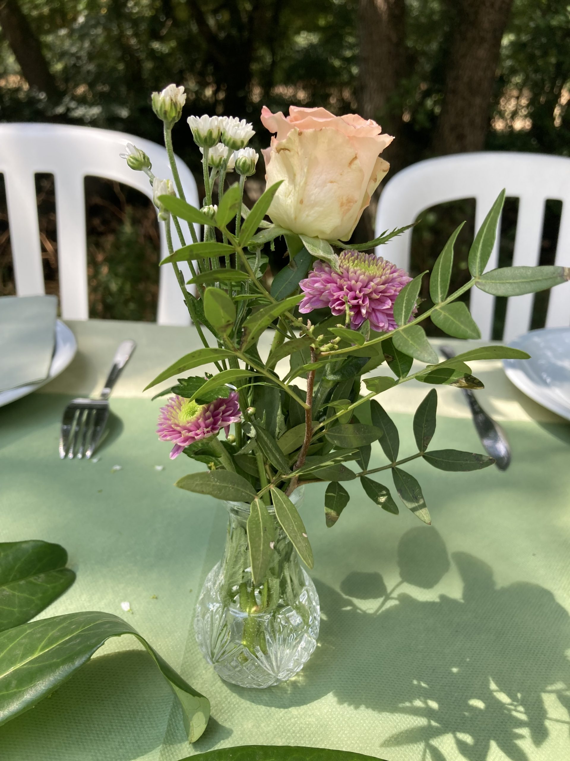 Location soliflore en verre transparent pour mariage - Ma Jolie Fiesta
