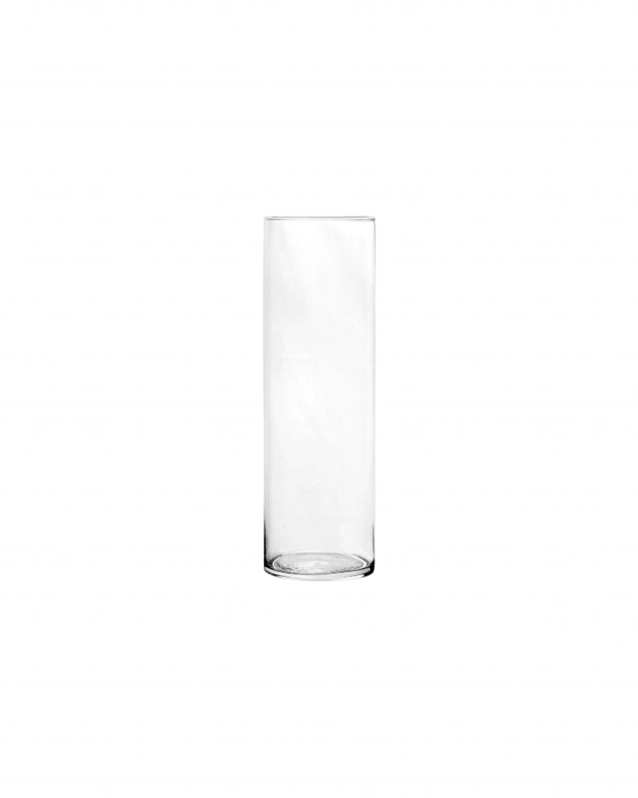 Location vase cylindrique en verre transparent hauteur 30cm pour mariage - Ma Jolie Fiesta