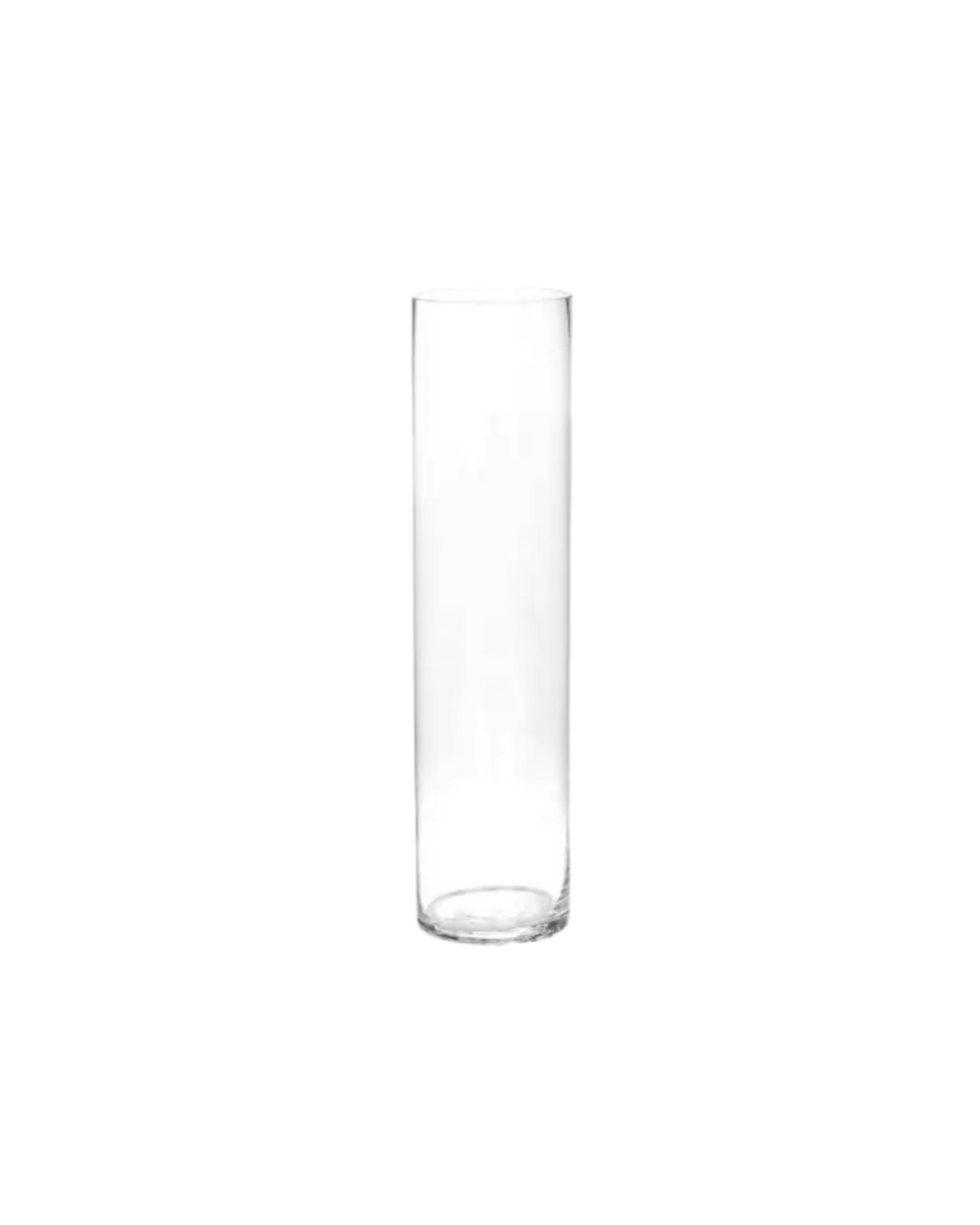 Location vase cylindrique en verre transparent hauteur 40cm pour mariage - Ma Jolie Fiesta